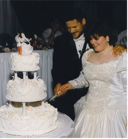 Wedding cake June 28 '96