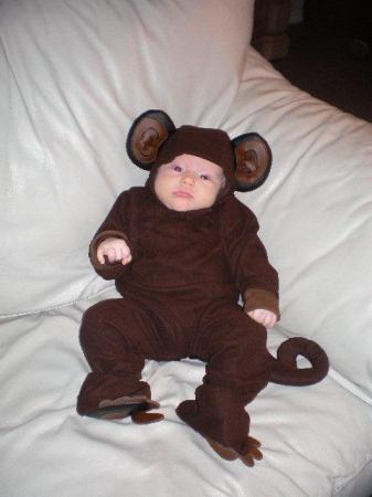 Our Little Monkey! Halloween 2006