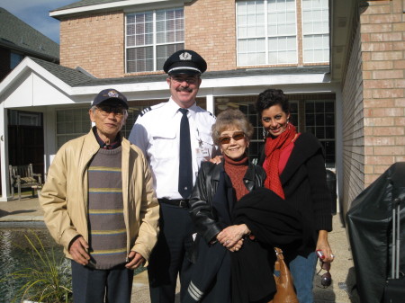 Husband Bill and Family from Japan