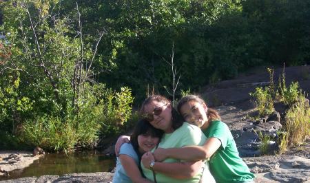 Rebecca, Catie & I in Camden Maine