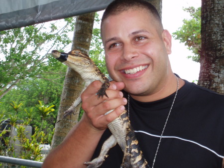 Wrestling Aligators in the Florida Everglades