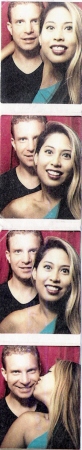 Ted and I in a photo-booth