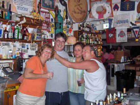pirates bight, in the British Virgin Islands, the drinks are called pain killers!!!