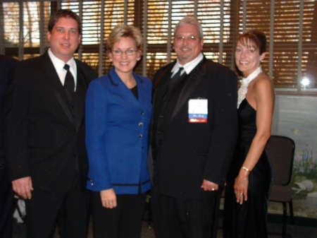 Picture with Govenor Granholm, my wife Janet and partner Ethan Barde.