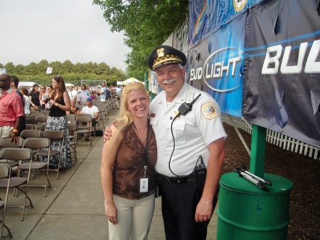 Myself with Chicago Chief of Police