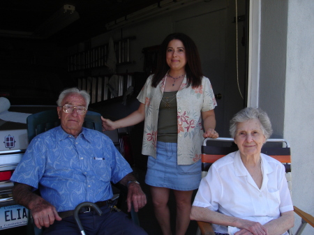 Me and my grandparents 2008