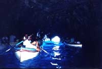 il GROTTA AZZURA (the blue cave) ISLE OF CAPRI off the Amalfi Coast