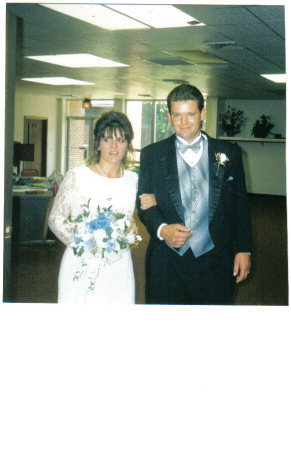 Michael and my wedding June 5, 1999.