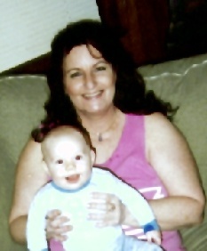 Lori aka Nana with grandson Bryce