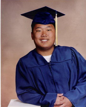 Youngest adopted Korean Son HS graduation.