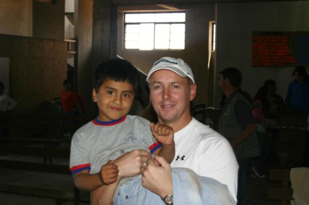 Me and Victor in Tacna, Peru 2007