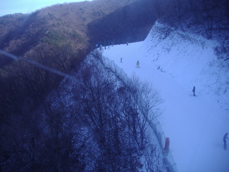 The slope I rolled down...lol!