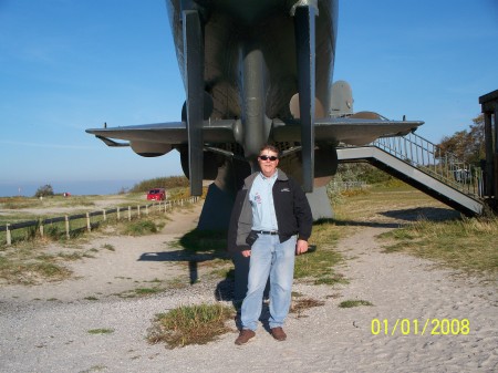 Standing by U-Boat  in Laboe, Germany