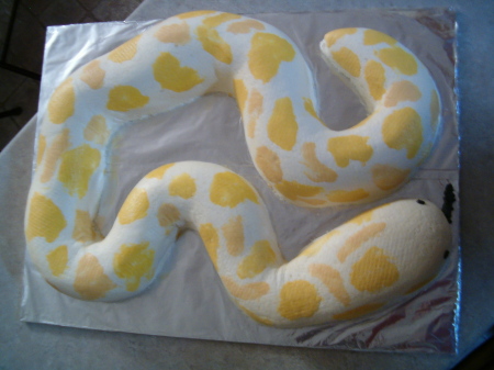 Albino Bermese Python