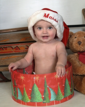 Mason's First X-Mas