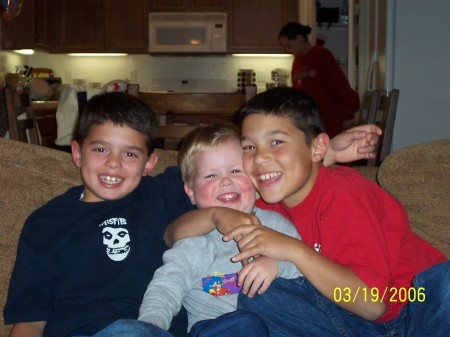 Zach, Nephew Josiah and Tyler