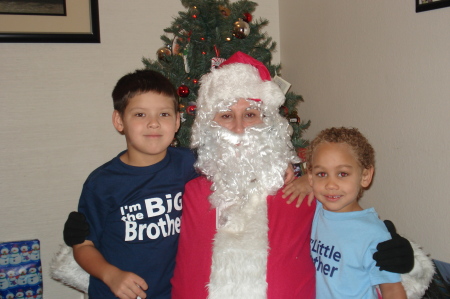 Mason santa and Jacob grandboys # 1 & 2