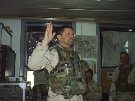 reenlisting while in Iraq