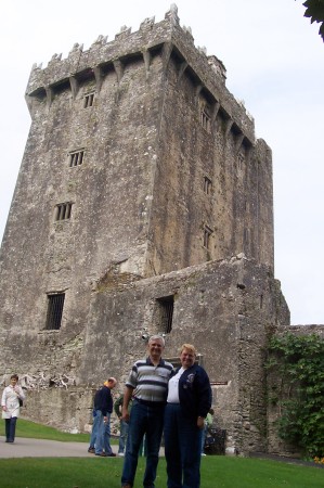 John & Roberta at Blarney Castle in Ireland in 2007