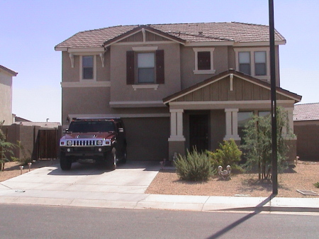 My new house and my new car
