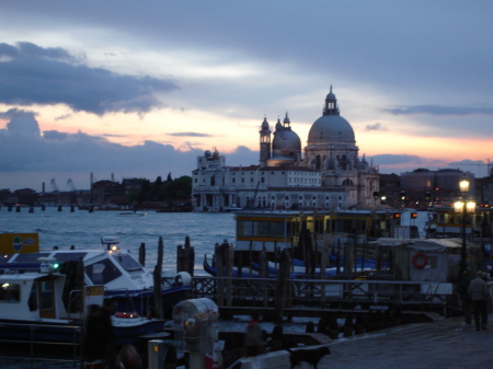 Sunset in Venice