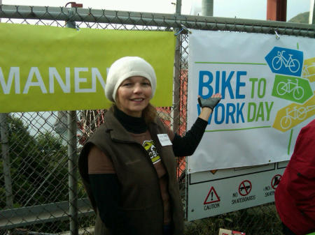 Pushing Bike To Work Day 5/13/10