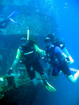 my wife Julie and I in Mexico 2005