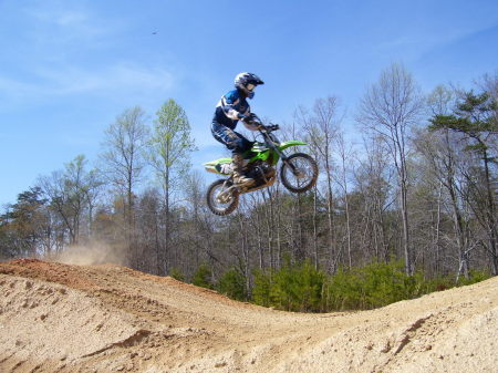 me at the pitbike races