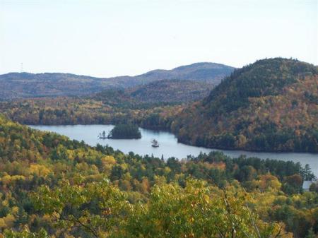 Lake Christopher in fall