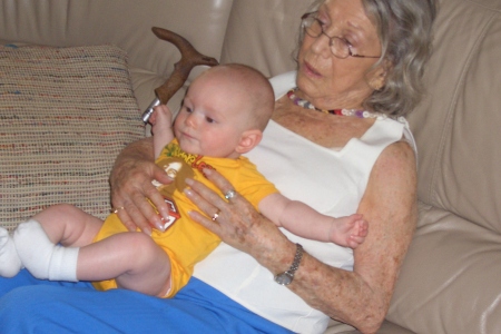 Harrison (the youngest) and Edna Chosid his Great Grandmother