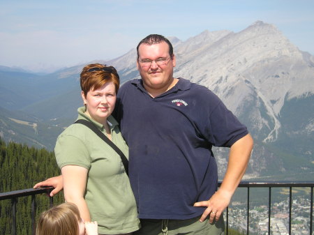 Me and Michael in Banff