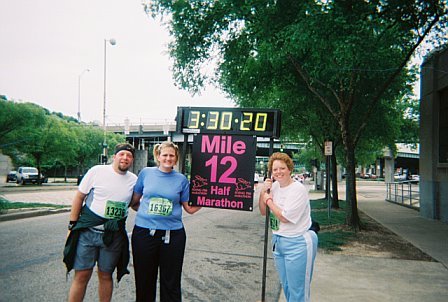 Mile 12 of the 1/2 Marathon