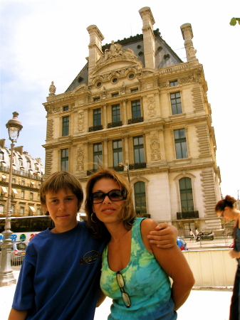 Me and my son Jake in Europe summer 2006