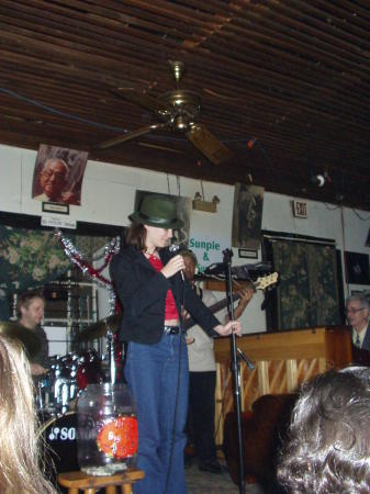 Me Singing in a New Orleans Jazz Club