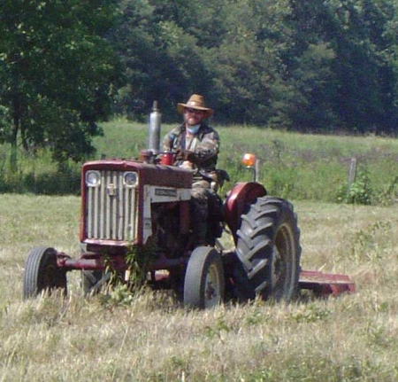 Mowing the fields