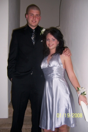 Tawsha-Lynae and Matt at Winter Formal