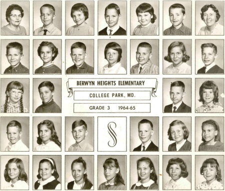 GRADE 3 CLASS OF 1964*1965