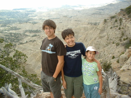 My kids in summer 2008