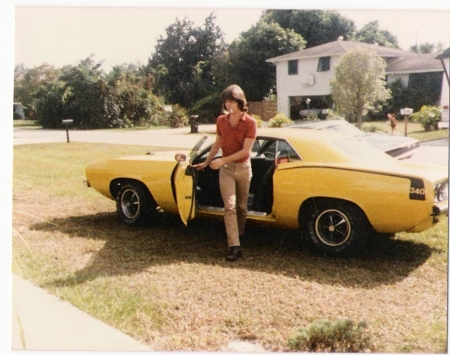 dave with 1973 cuda