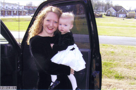 Mommy and Lindsay Christmas 2006