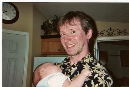 Me and grandson Wyatt Keith: the early days