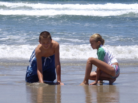 Kids at Beach 2007