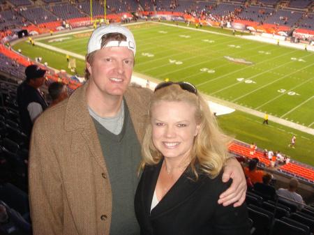 Tonya & Jim at Broncos 2006