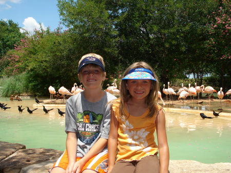 Augie and Sax at Seaworld