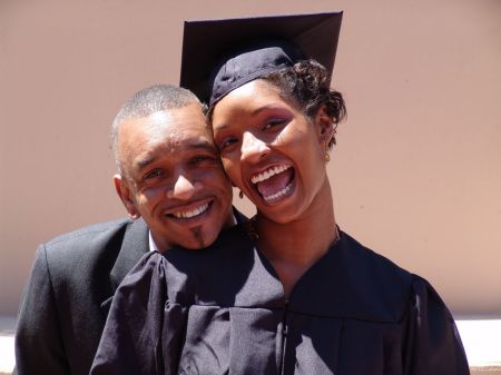 Daughter graduates from UNCC 5-06