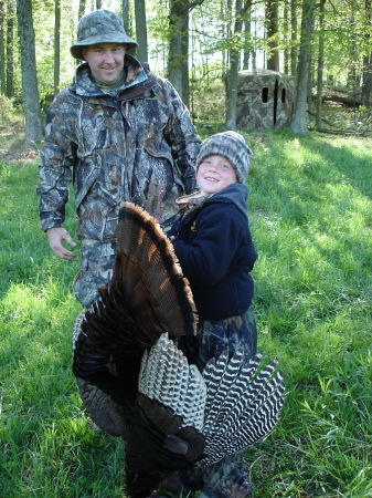 jake's 1st turkey at age 7