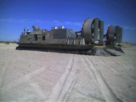 U S Navy Hovercraft (LCAC) 89