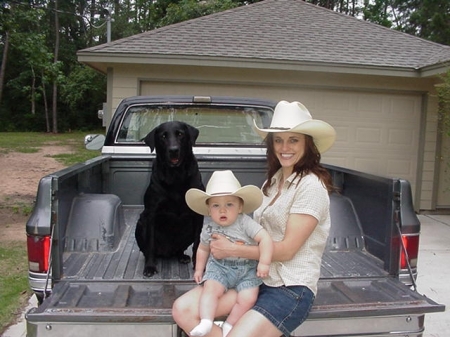 Apache, Cole David and Mom