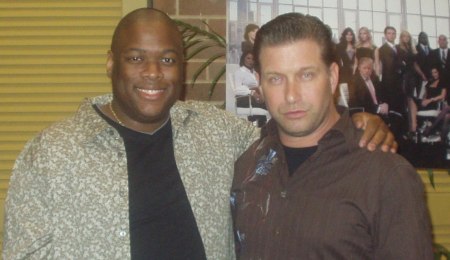 Mike Arbouet and Stephen Baldwin