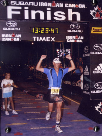 Ironman finish